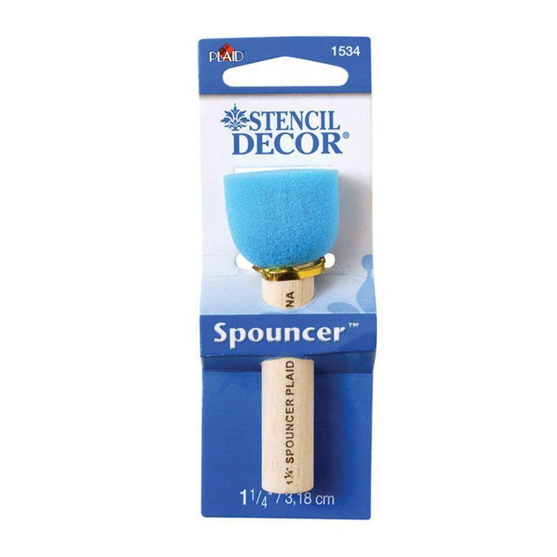 Esponja De Espuma Circular 1 1/4 X 3 - Plaid Enterprise