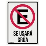 Rótulo De No Estacionarse 25 X 34 Cm - Truper