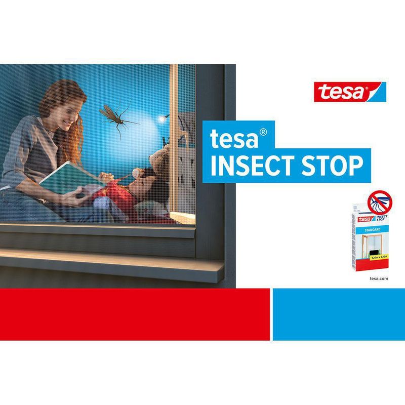 Malla Anti-Insectos Standard Para Ventana Blanco - Tesa