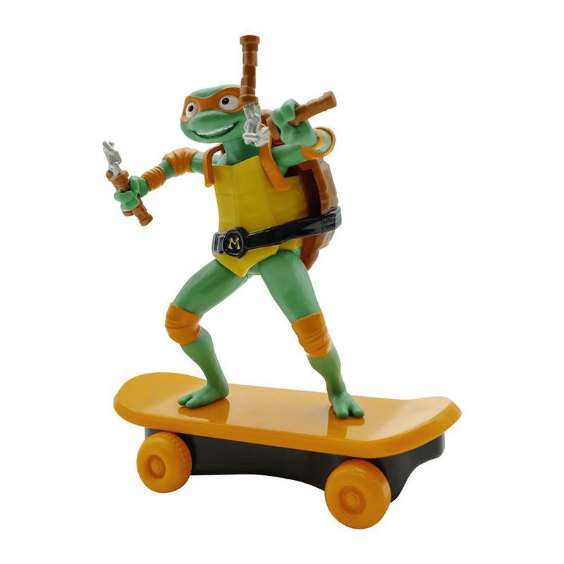 Figura en Patineta de 5" Diseños Surtidos - Tortugas Ninja
