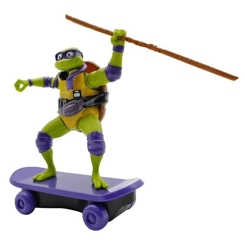 Figura en Patineta de 5" Diseños Surtidos - Tortugas Ninja