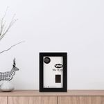 Marco Para Foto Negro 10 X 15 Cm - Viva