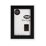 Marco Para Foto Negro 10 X 15 Cm - Viva