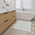 Alfombra de Baño Blanca 50X80 Cm - Viva
