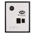 Marco Para Foto 40X50 Cm Negro - Viva
