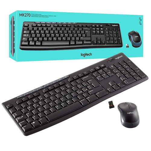 Combo Teclado Y Mouse Inalámbricos MK270 - Logitech