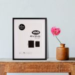 Marco Para Foto 40X50 Cm Negro - Viva