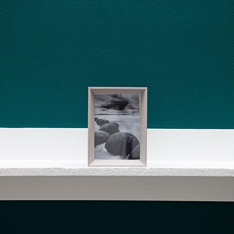 Marco Para Foto 20X4X14 Cm - Flor De Liz