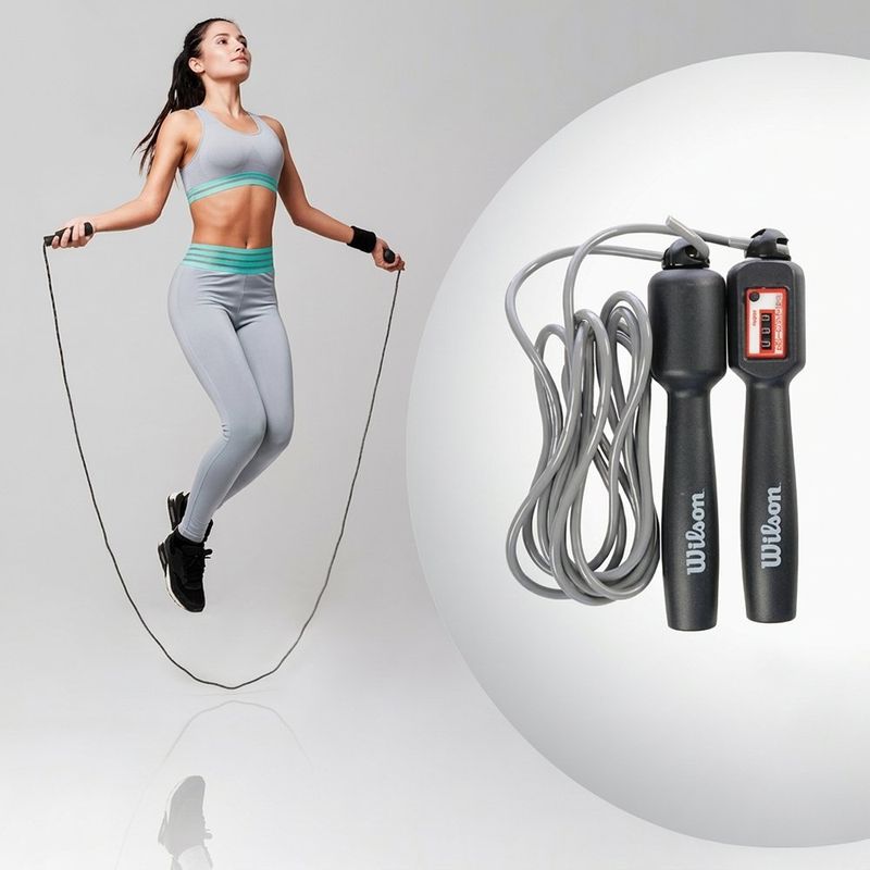 Cuerda para Saltar Wilson con Contador de Saltos Integrado de 3 Metros