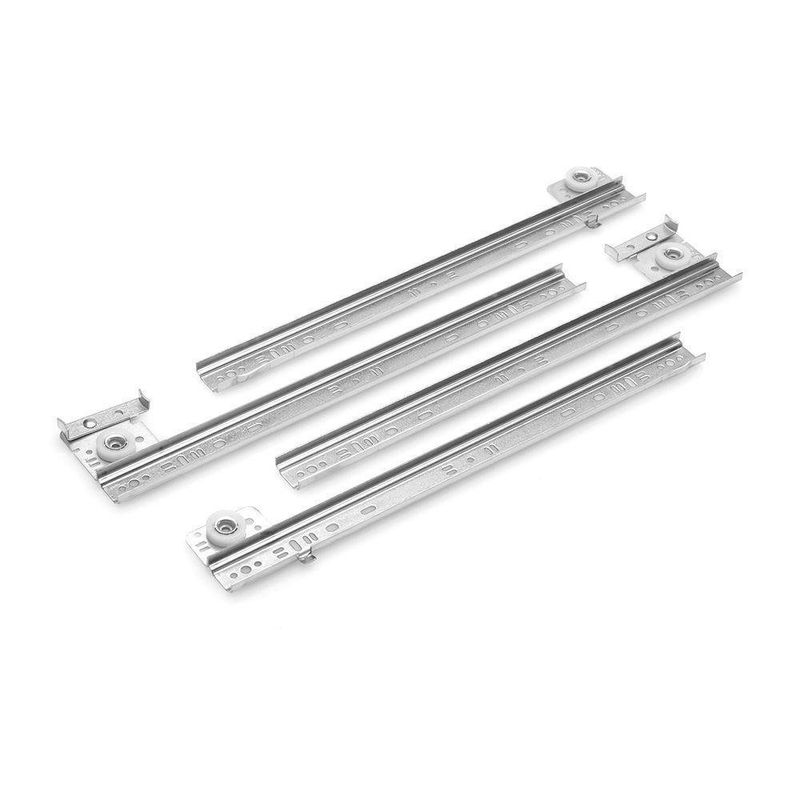 Riel De Cojínete Gris De 35Cm Kv - Knape & Vogt