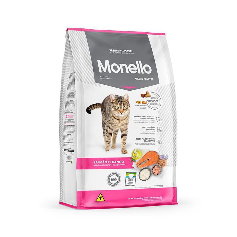 Concentrado Premium Para Gato 1 Kg - Monello