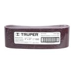 Lija De Banda 3x21 Plg Grano 100 Para Madera Y Metal  - Truper