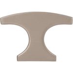 Halador Perilla Conrad 38 Mm Plateado - Amerock