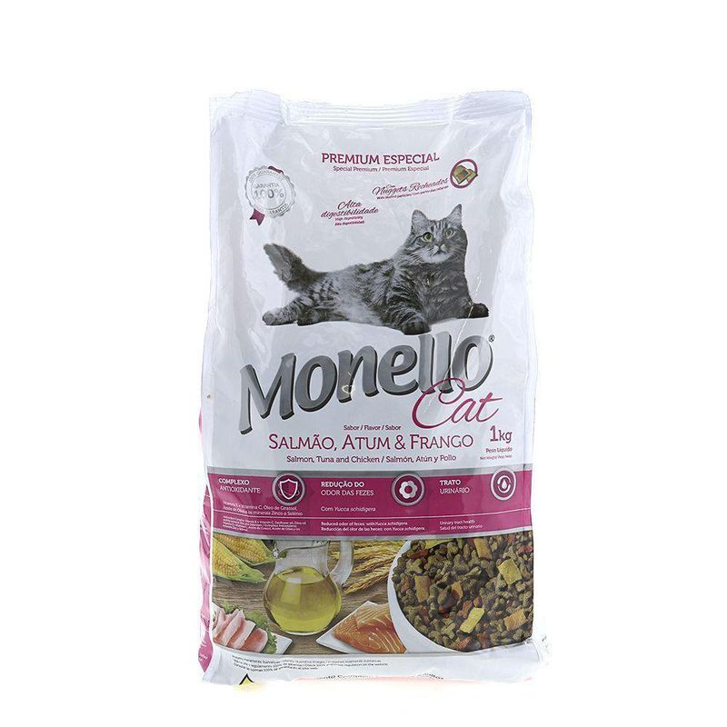 Concentrado Premium Para Gato 1 Kg - Monello