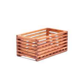 Macetero Colgante de Madera 36 X 16 Cm - Fixer