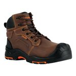 Zapato para Seguridad Dieléctricos Café con Casquillo Talla 10