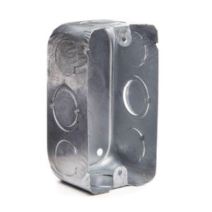 Caja Eléctrica Empotrar Rectangu Metal - Insumo