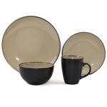 Vajilla Vidalia Crema 16 Pzas - Toscana [p]