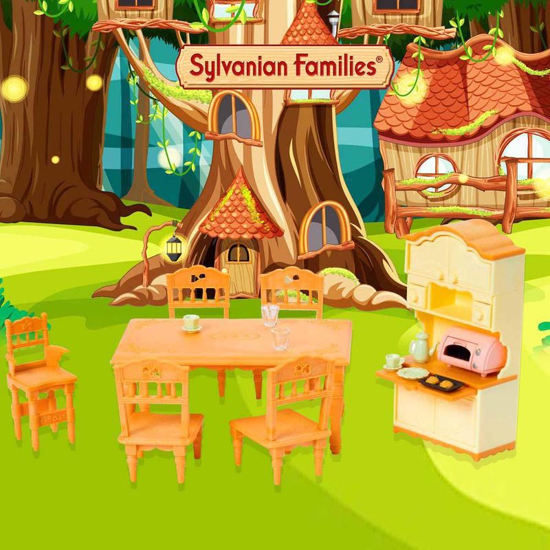 Set Comedor Para Mini Muñecas - Sylvanian Families