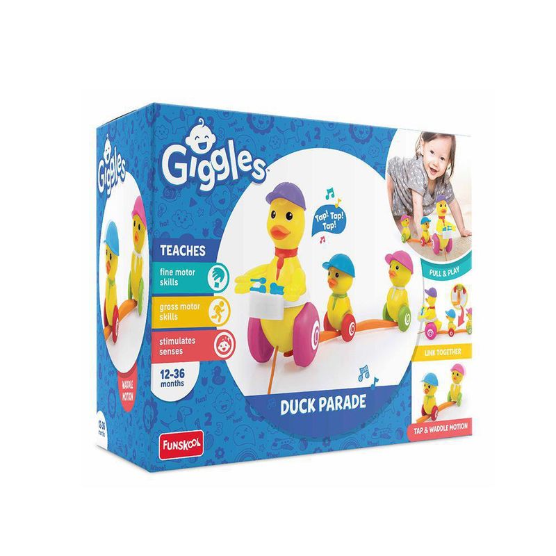 Juguete De Arrastre Desfile De Patos - Funskook
