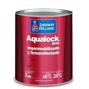Impermeabilizante Aqualock 8000 1 Gal Gris.