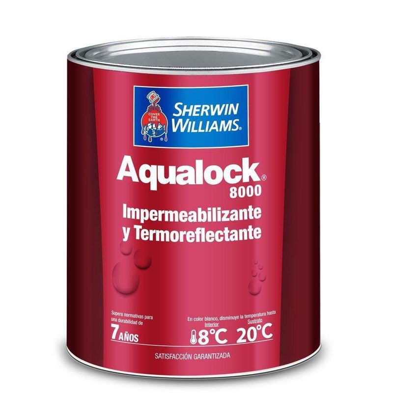 Aqualock Imper 8000 1 Gal Gris - Sherwin Williams