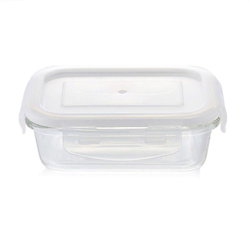 Recipiente Transparente Rectangular De 350 Ml - Nordika