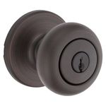 Chapa Tipo Pomo Cove Bronce Mate Para Dormitorio - Kwikset
