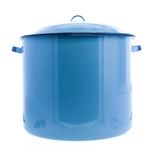 Olla de Peltre Recta con Orejas de 42 cm