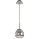 Lámpara Colgante Cromo De 1 Luz - Z