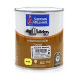 Builders Base Anticorrosivo 4000 Colonial Mate Rojo 1/4 Gal - Sherwin Williams