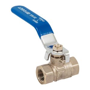 Válvula Bola de Latón con Rosca 1/4 Plg