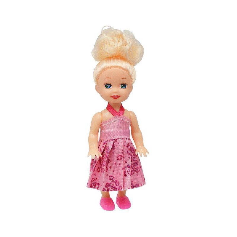 Muñeca Princesa Rosa De 12 Plg Con Hermana Pequeña - Koala Kids