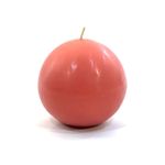 Vela Esférica Coral Aroma Lavanda De 8.09 Cm - Pilandros