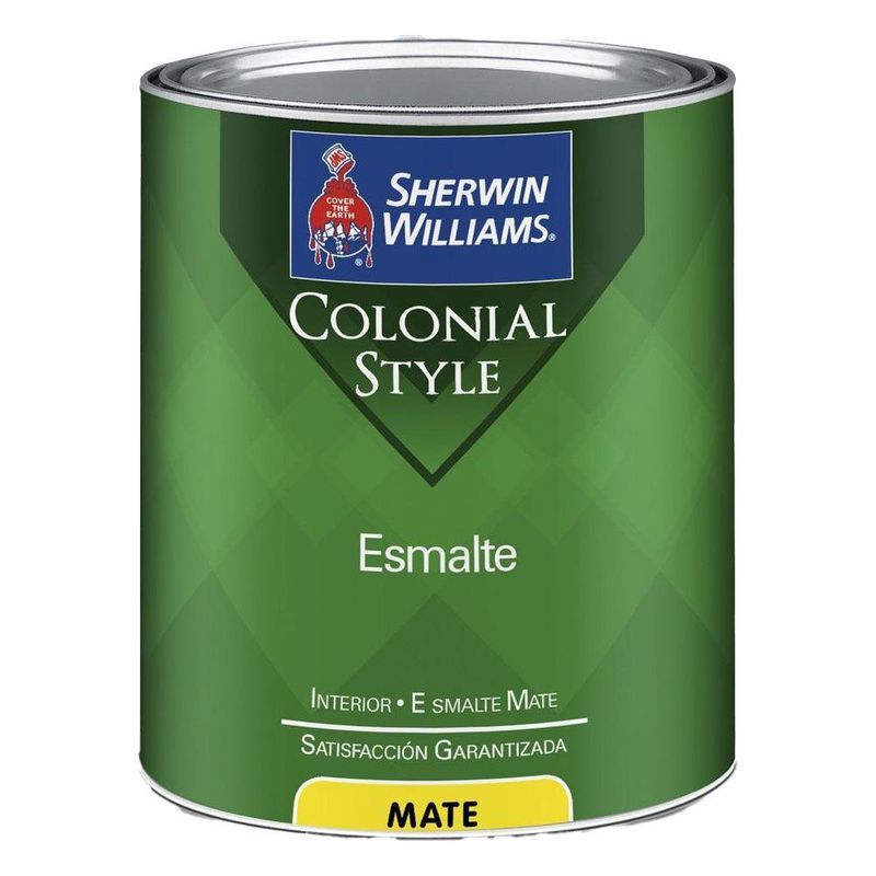Esmalte Colonial Negro 1 Gal