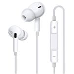 Audífonos Alámbricos Para iPhone Blancos - Igel
