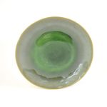 Plato Cena Verde Y Gris 10.8 Plg -  Niu Haus