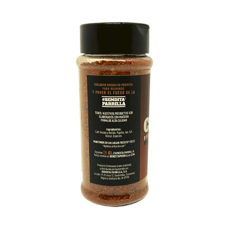 Sazonador de Café Coffee Rub 8 Oz - Bendita Parrilla
