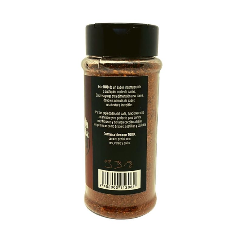 Sazonador de Café Coffee Rub 8 Oz - Bendita Parrilla