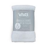 Set de 6 Toallas Faciales de Algodón - Viva