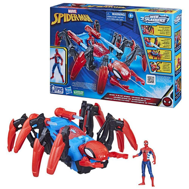 Vehículo Aracnolanzador - Spiderman