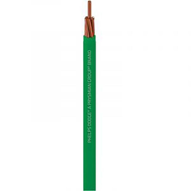 Cable De Cobre Verde Ecoplus THWN 2 Awg - Phelps Dodge