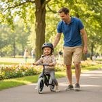 Bicicleta de Balance Chillafish Charlie con Manija 10 Plg Color Negro