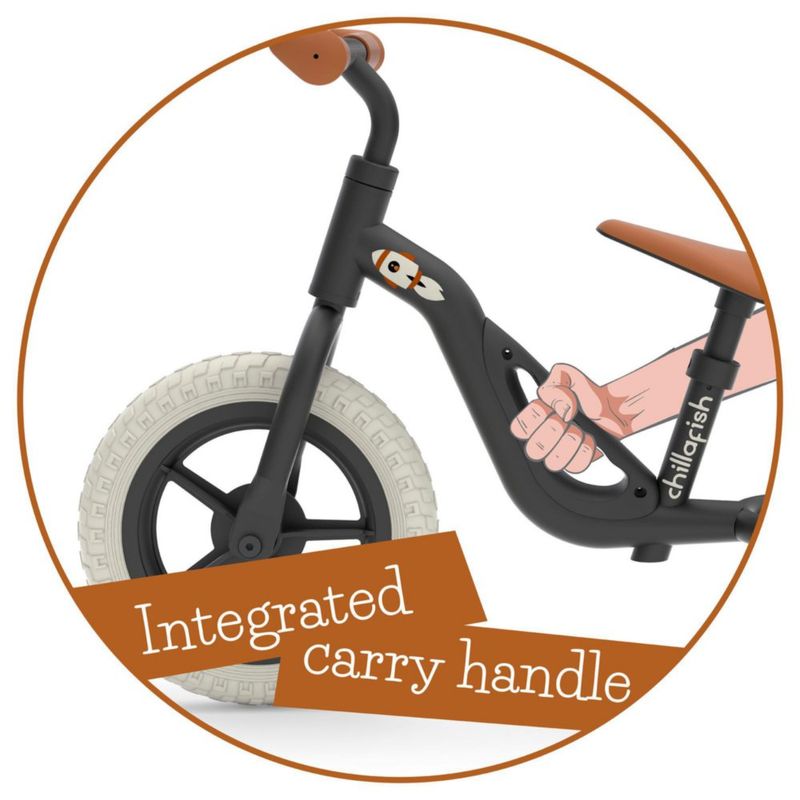 Bicicleta de Equilibrio Negra - Chillafish