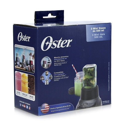 Set de 2 Mini Vasos para Licuadora Compacta