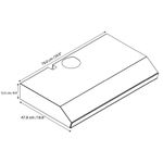 Extractor De Olores 30 Plg Negro - Whirlpool