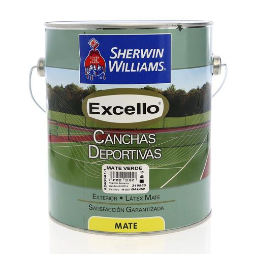 Pintura para Canchas Deportivas Verde 1 Gal