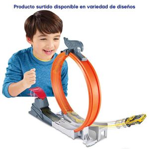 Set Pista De Acrobacias Diseños Surtidos - Hot Wheels