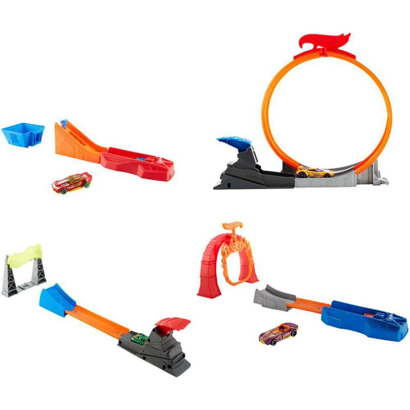 Set Pista De Acrobacias Diseños Surtidos - Hot Wheels