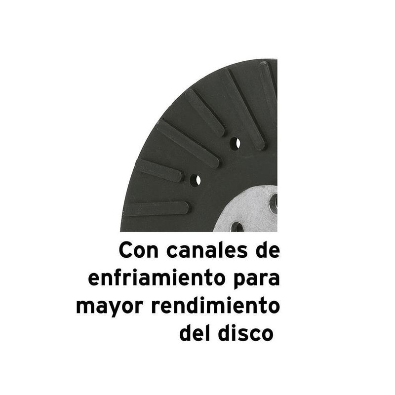 Disco De Soporte 4 1/2 Plg - Truper